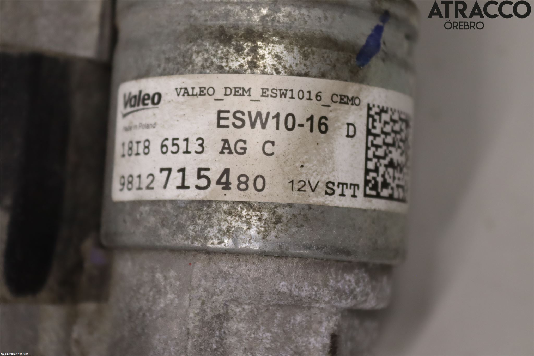 Citroen C4 CACTUS 14-20 Startmotor