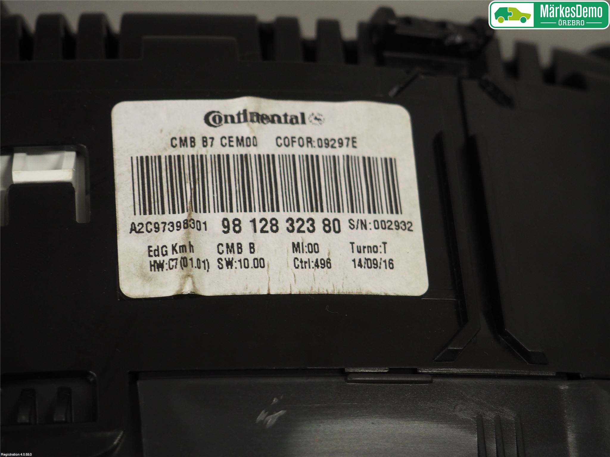 Citroen C4 II 11-18 Instrument Komb