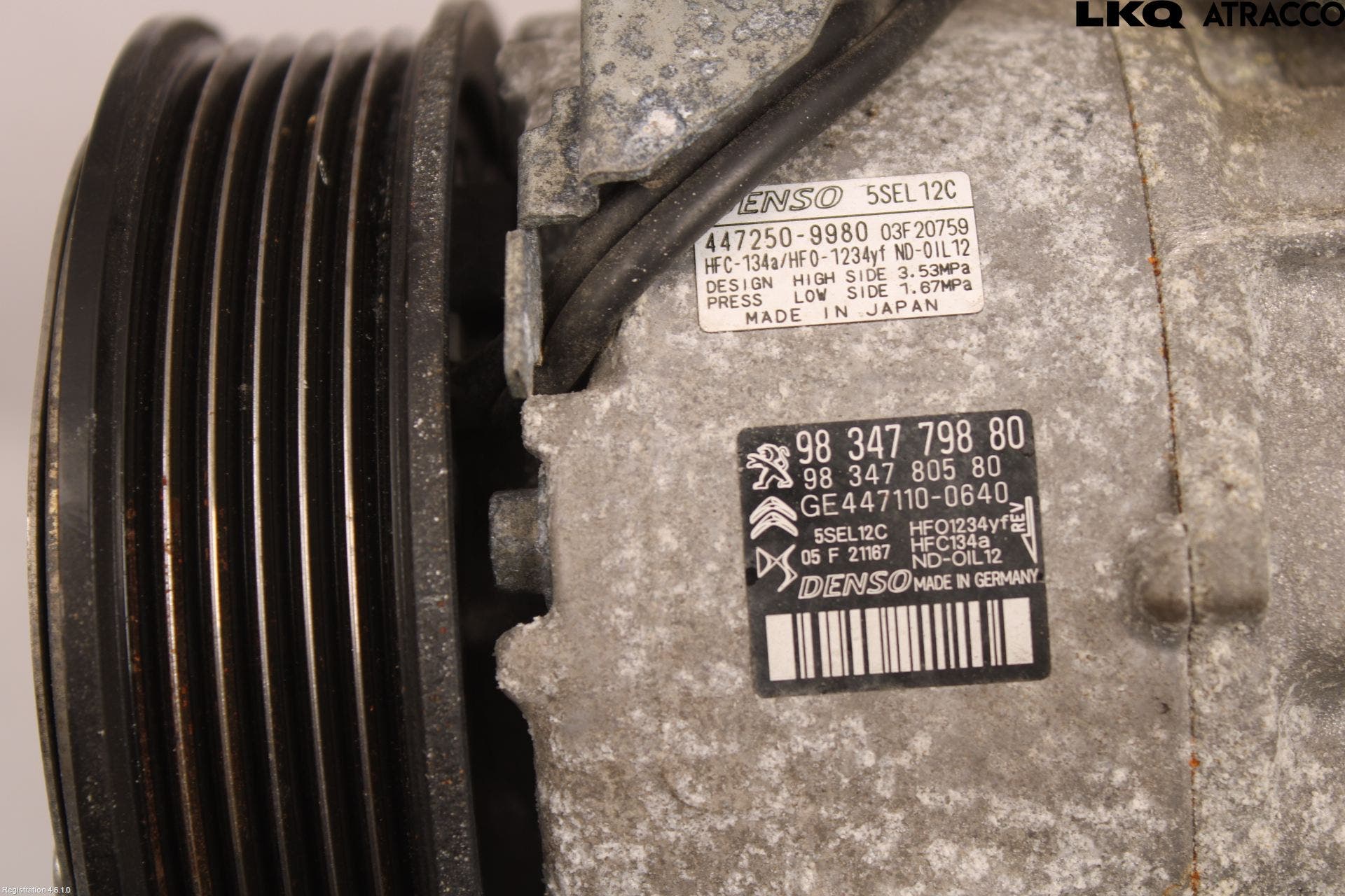 Peugeot 208/E-208 20- Ac Kompressor