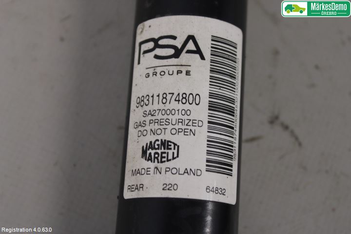 Peugeot 208/E-208 20- Stötdämpare Bak