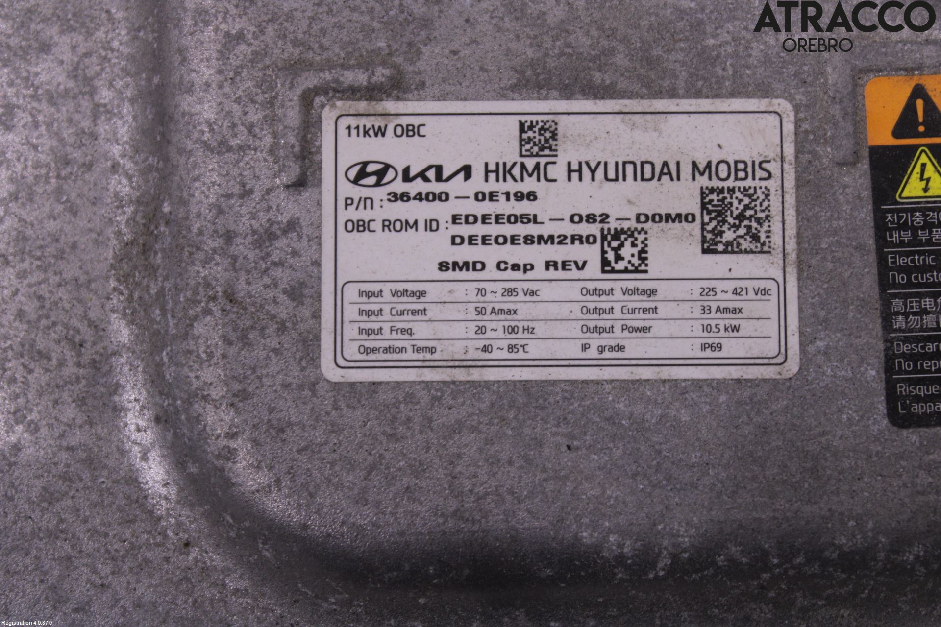 Kia NIRO (DE) 17-22 Hybridconverter