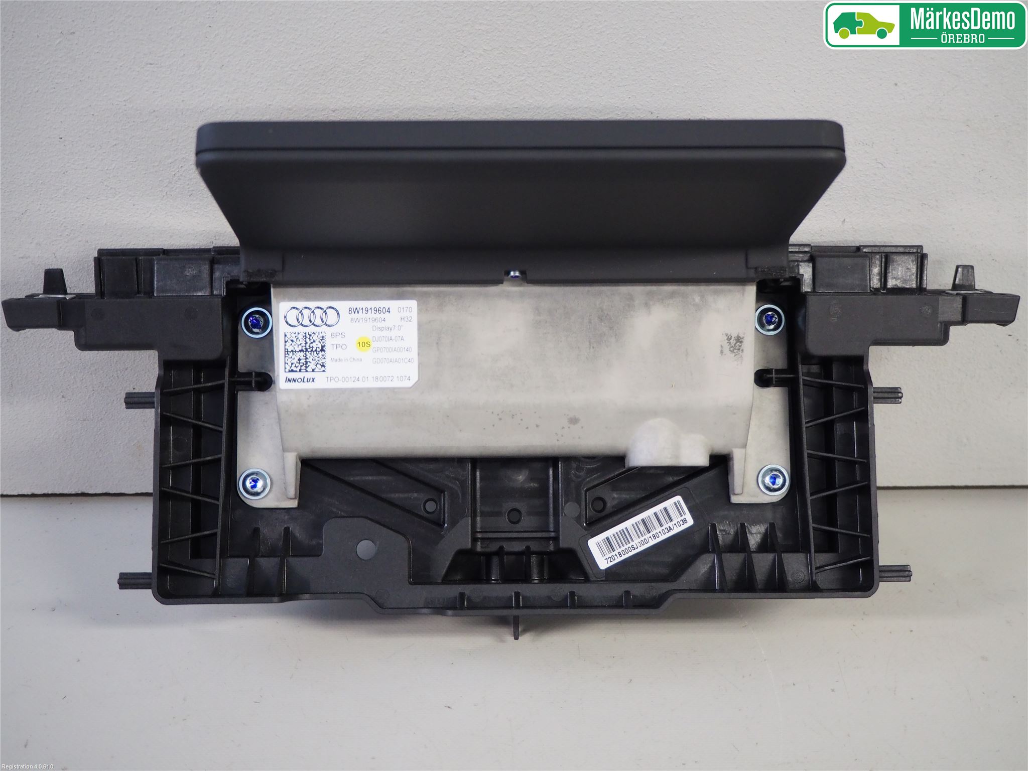 Audi A4/S4 B9 16-19 Bildskärm