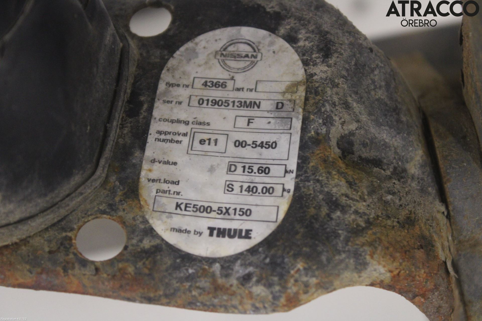 Nissan NAVARA 05-16 Dragkrok