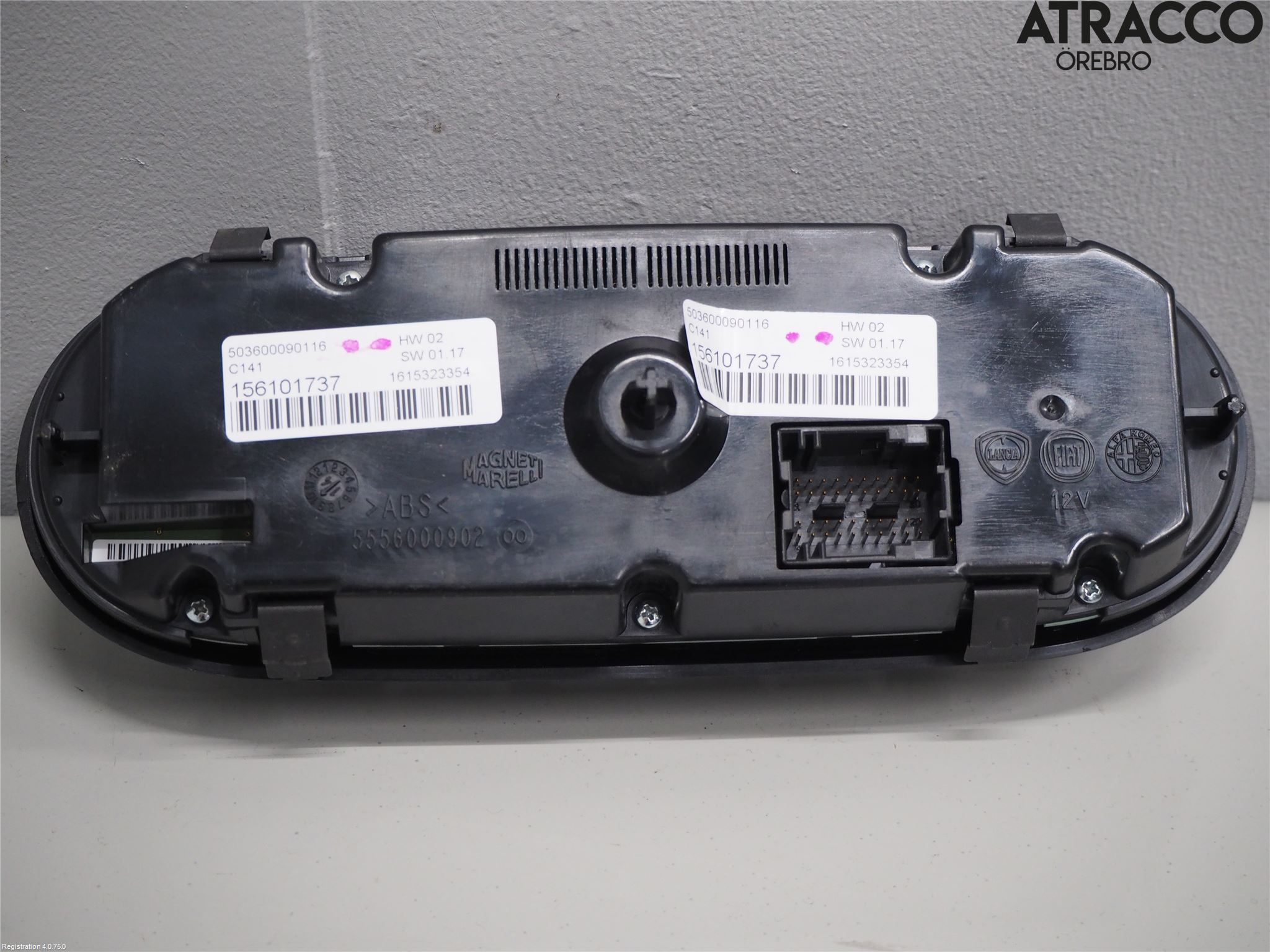 Alfa GIULIETTA Ac Styrenhet Ac Manöveren