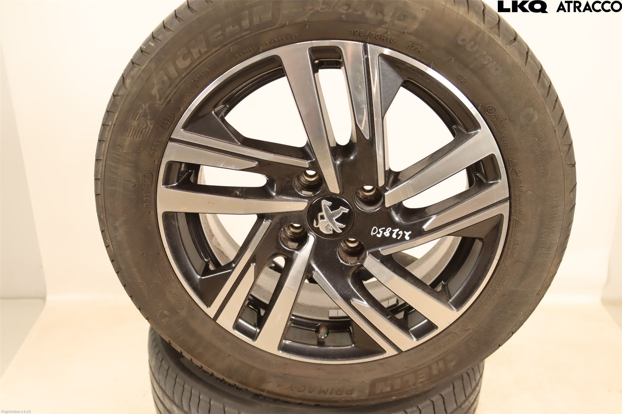 Peugeot 208/E-208 20- Sommardäck Alumfälg 4St