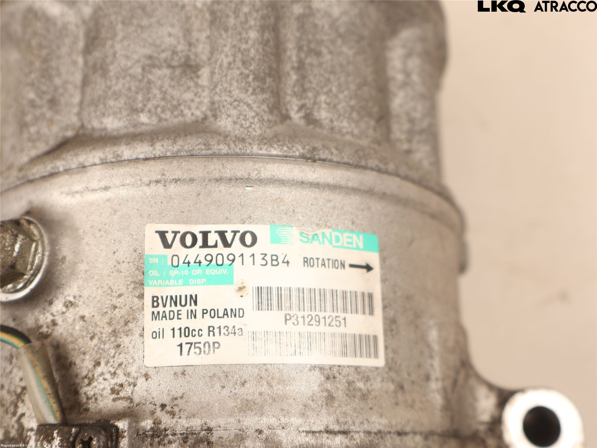 Volvo V40 12-19 Ac Kompressor