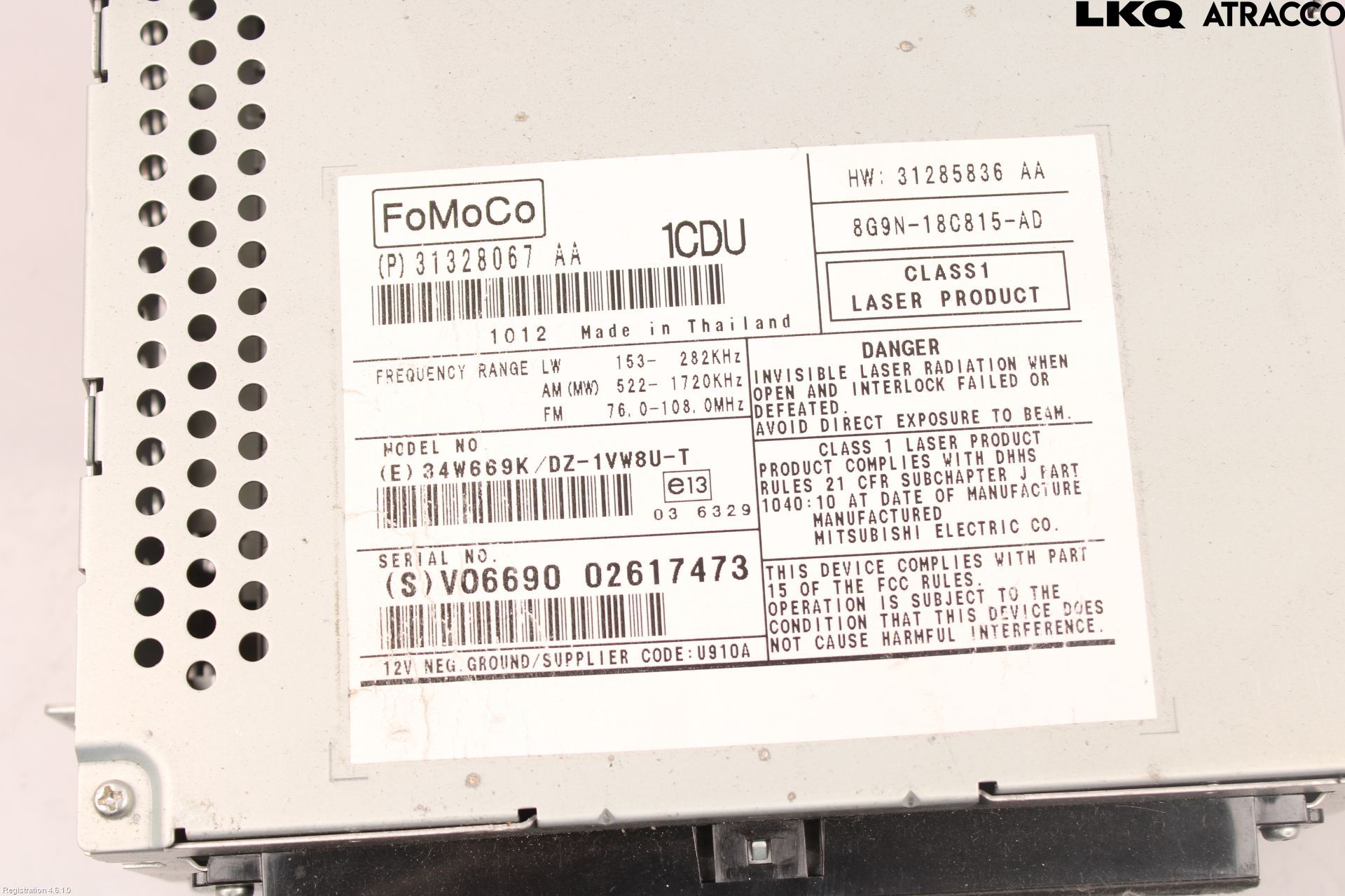 Volvo V70 08-13 Styrenhet Multimedia