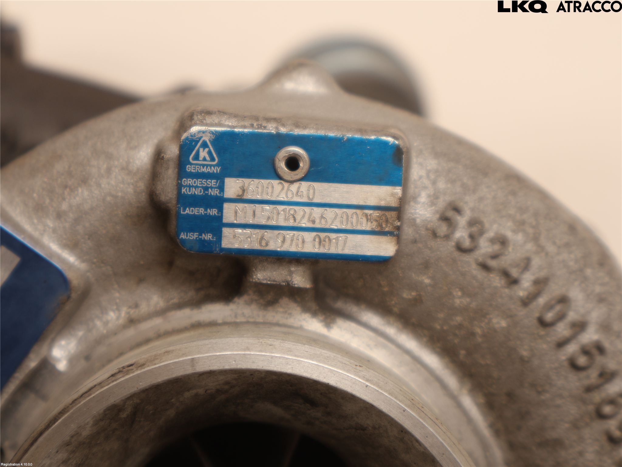 Volvo V60 11-13 Turboaggregat