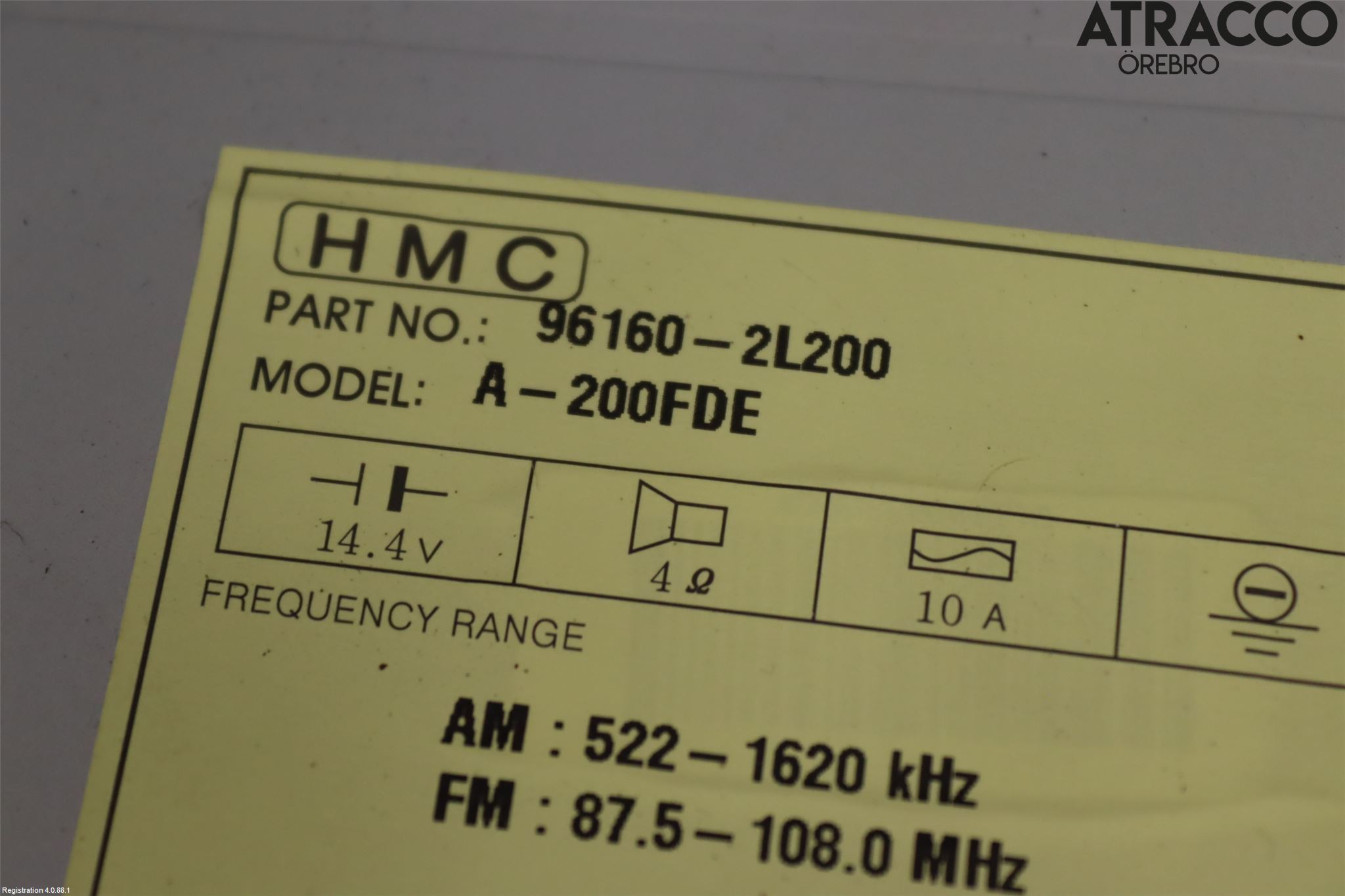 Hyundai i30 FD 07-12 Cd Radio - Multimediapanel