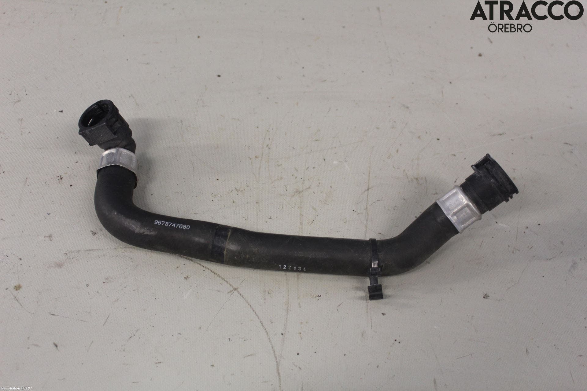 Peugeot 3008 17-24 Laddluft-Intercoolerrör