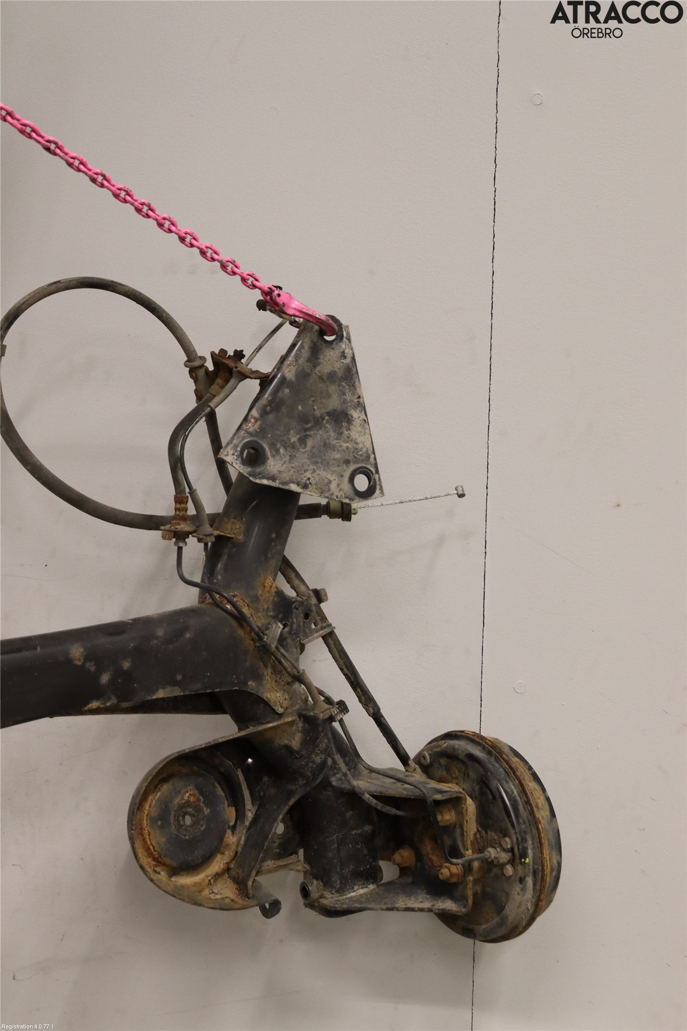 Fiat 500 07- Bakaxelbalk