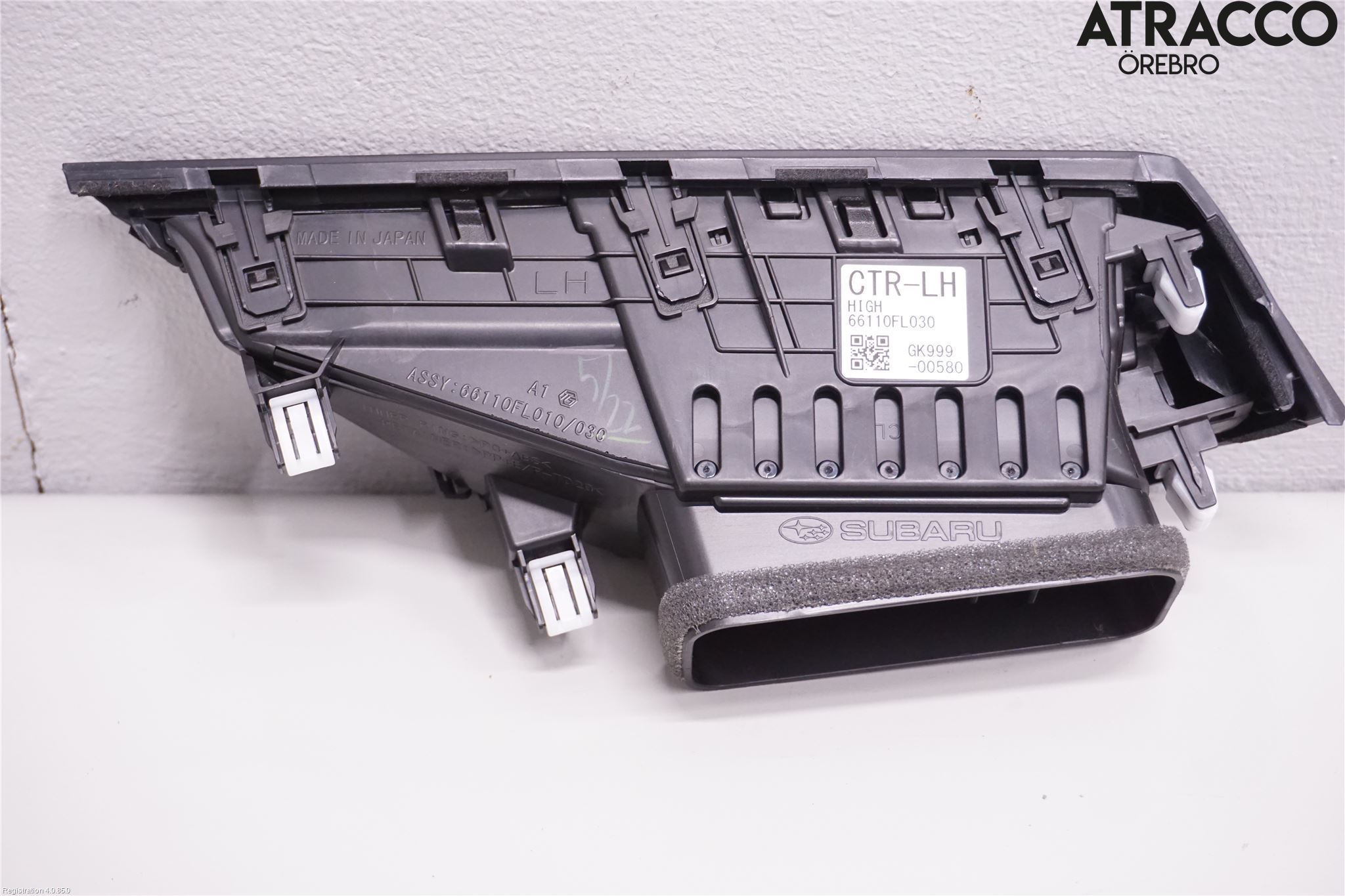 Subaru XV 18-22 Defrosterkanal-Munstycke