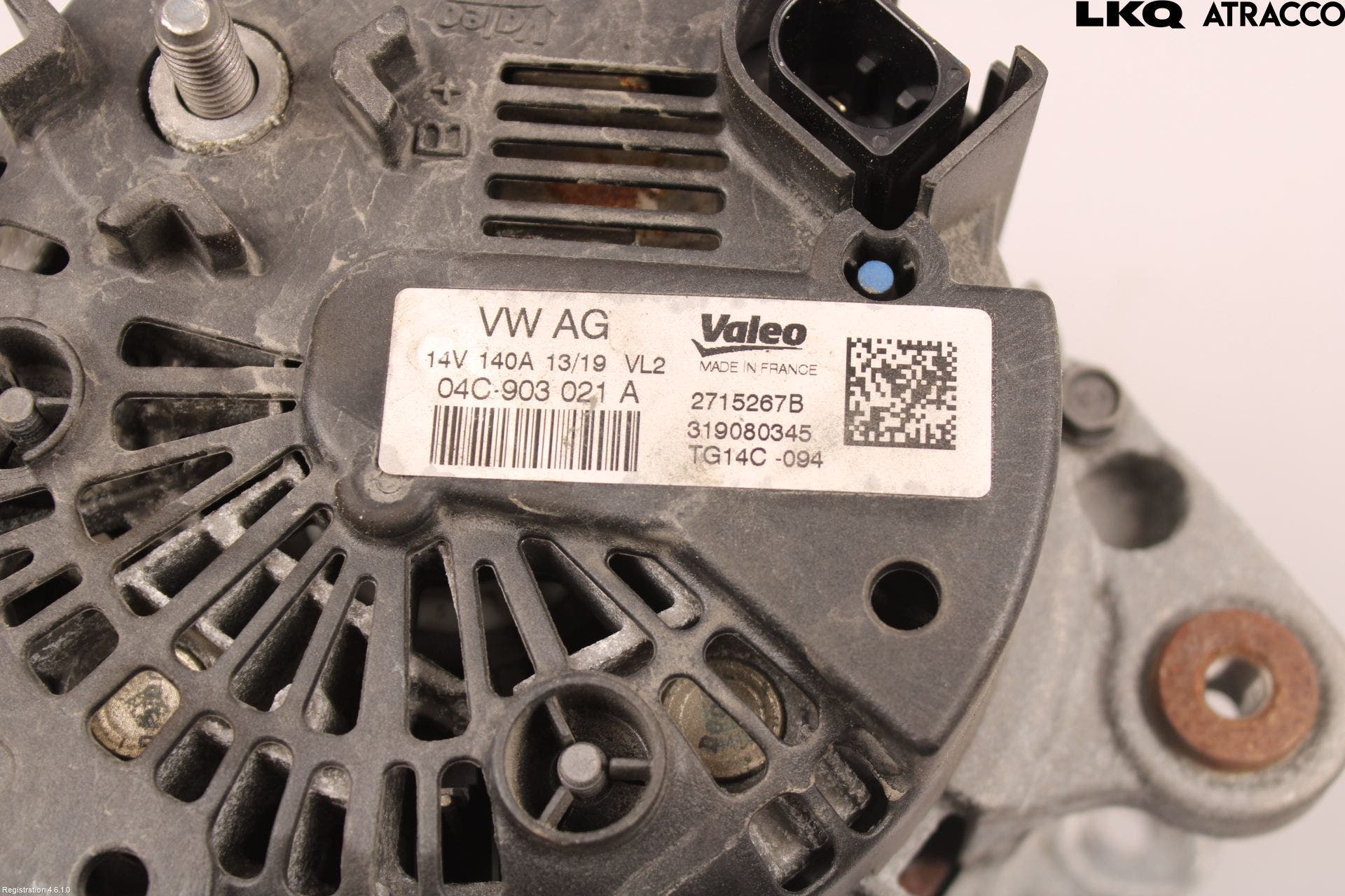 Audi A3/S3 8V 13-20 Generator