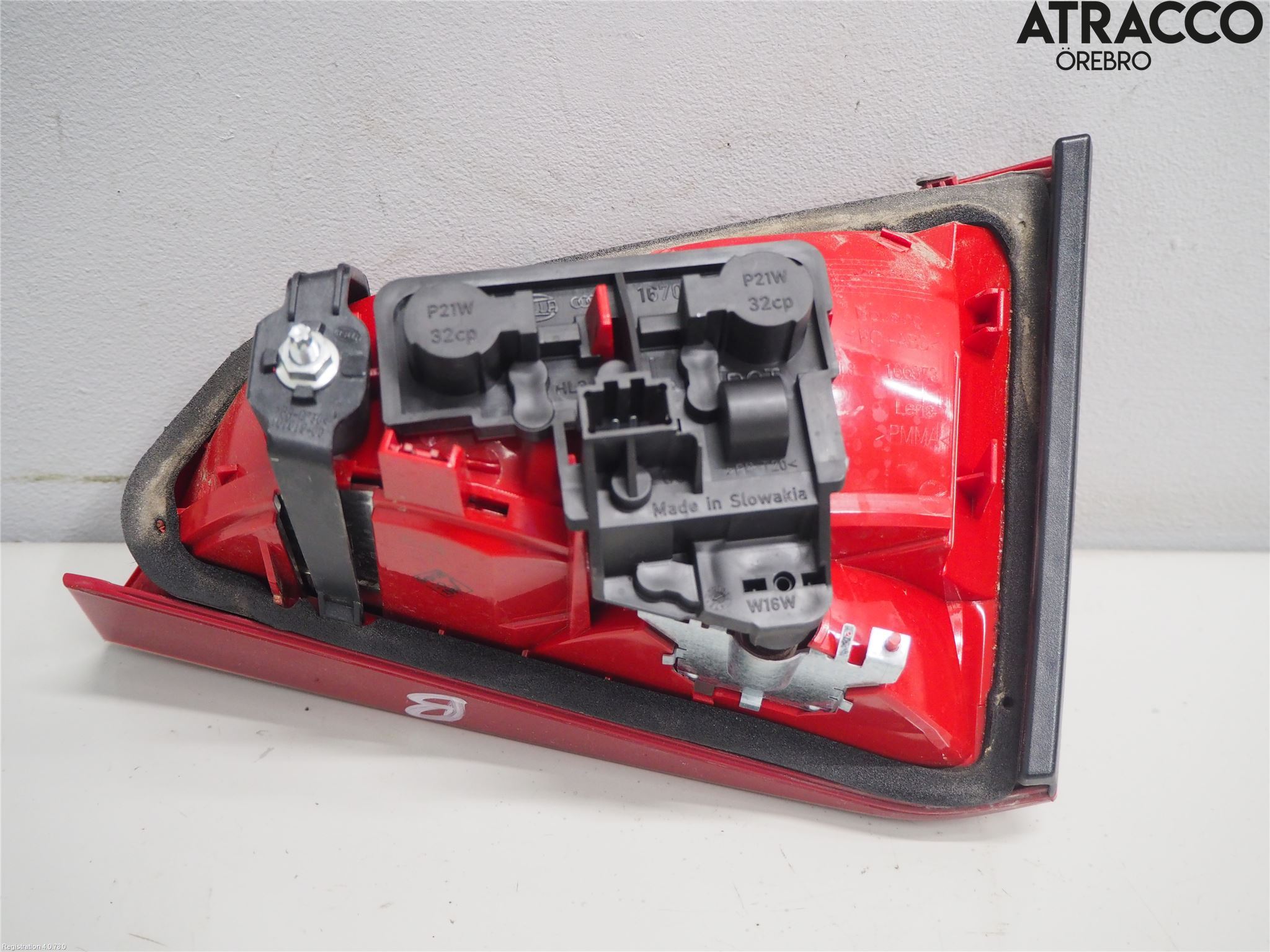 Audi A4/S4 08-11 Bakljus Lucka Vä