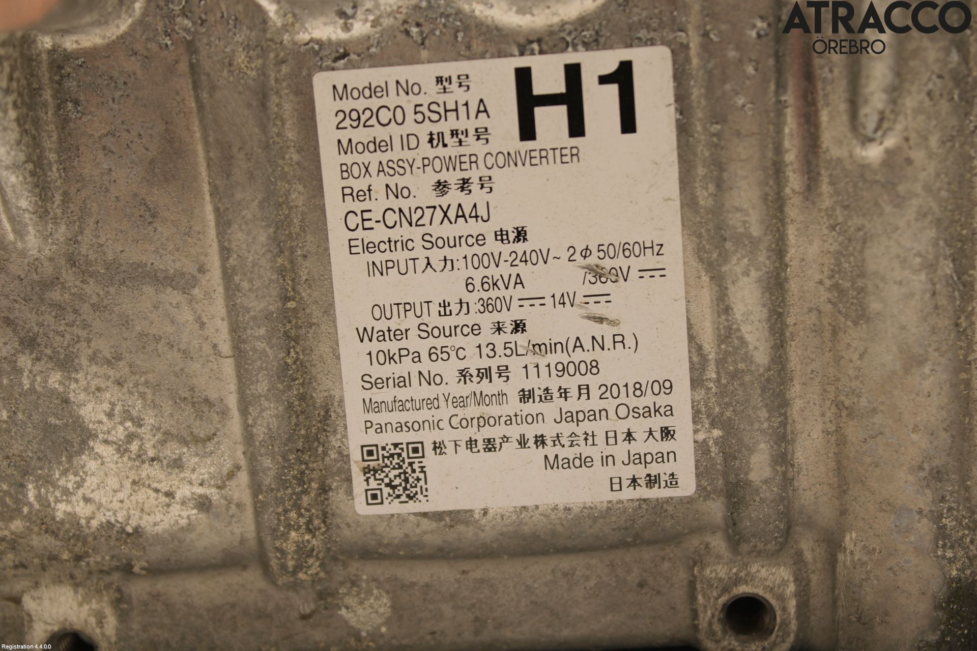 Nissan LEAF 18- Hybridconverter