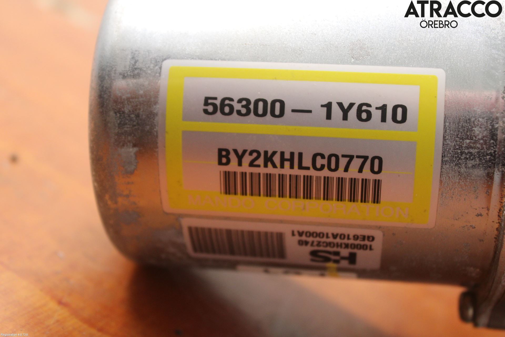 Kia PICANTO 12-17 Rattaxelagg Med Inb Servo