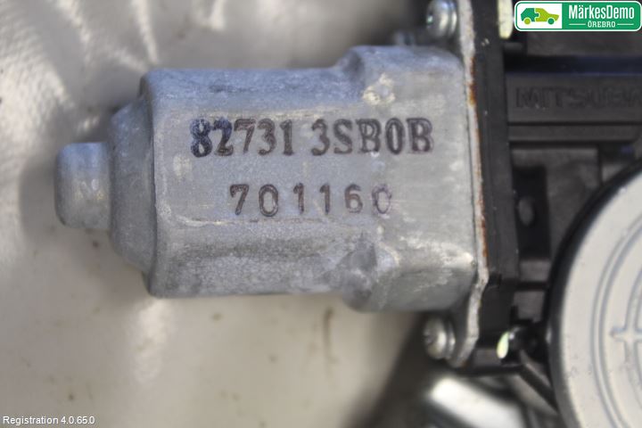 Nissan NAVARA, TREK-1 17-21 Fönsterhiss El Kompl