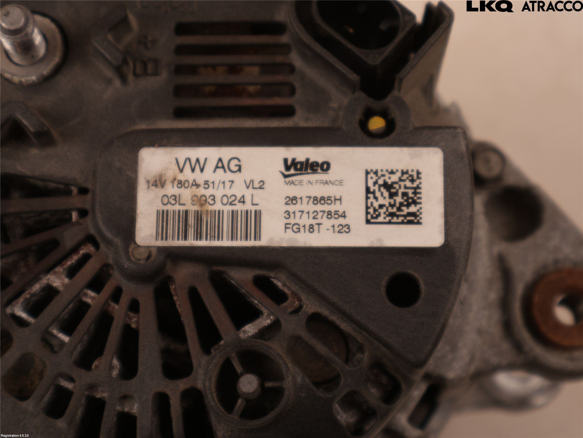 Volkswagen VW ARTEON 17- Generator