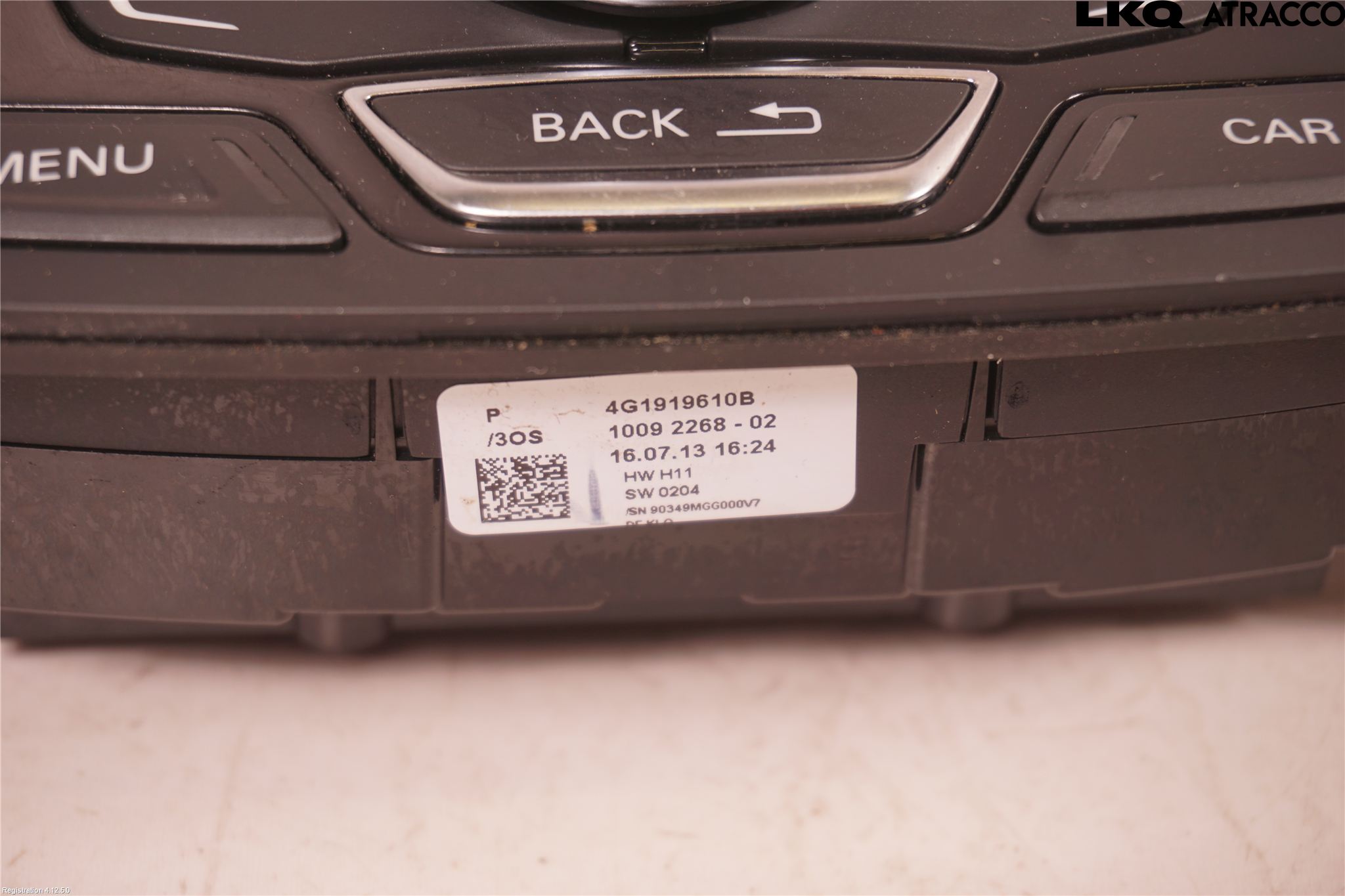 Audi A6/S6 4G 11-18 Cd Radio - Multimediapanel