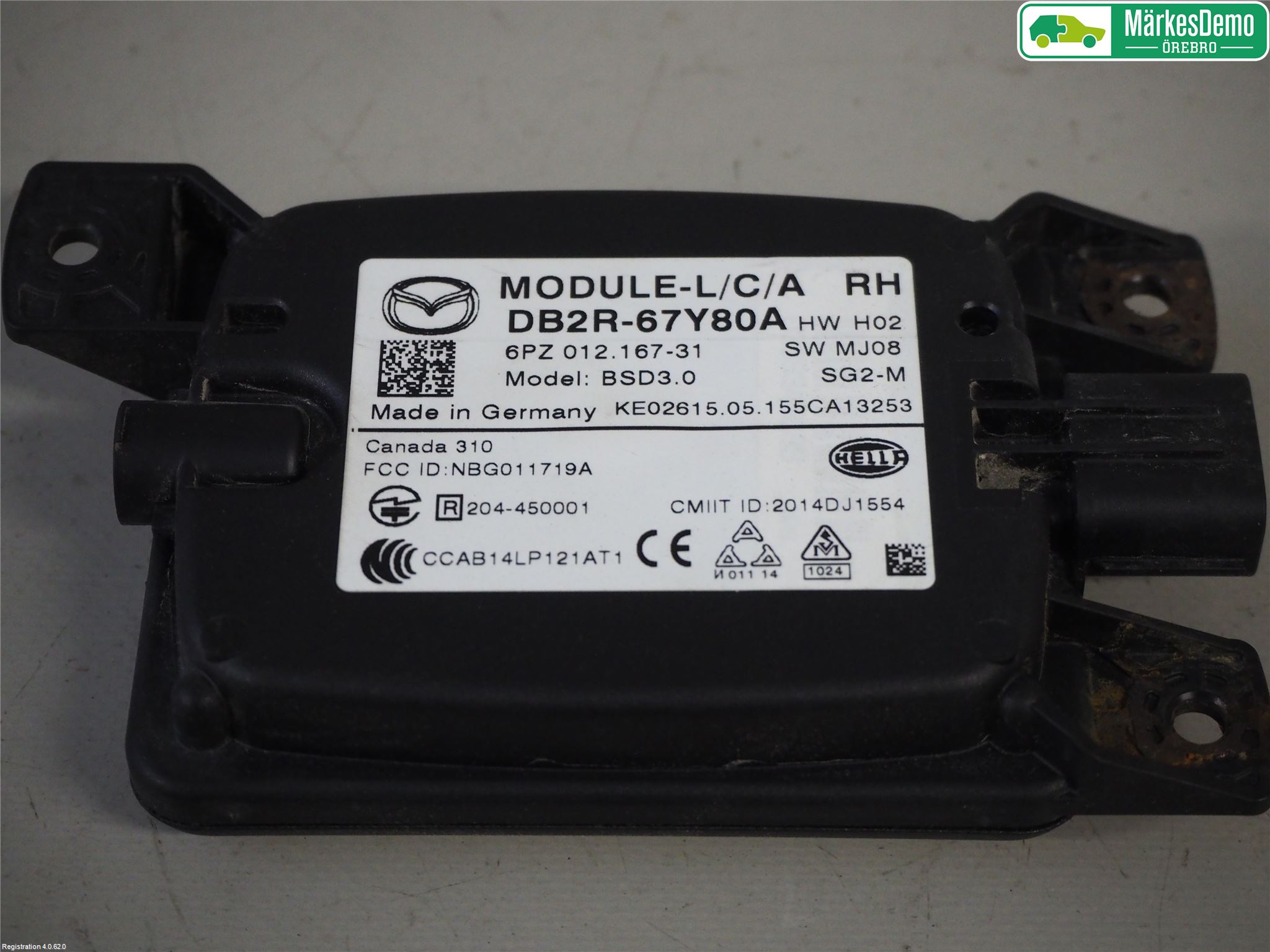 Mazda CX-3 Sensor Adaptiv Farthållare