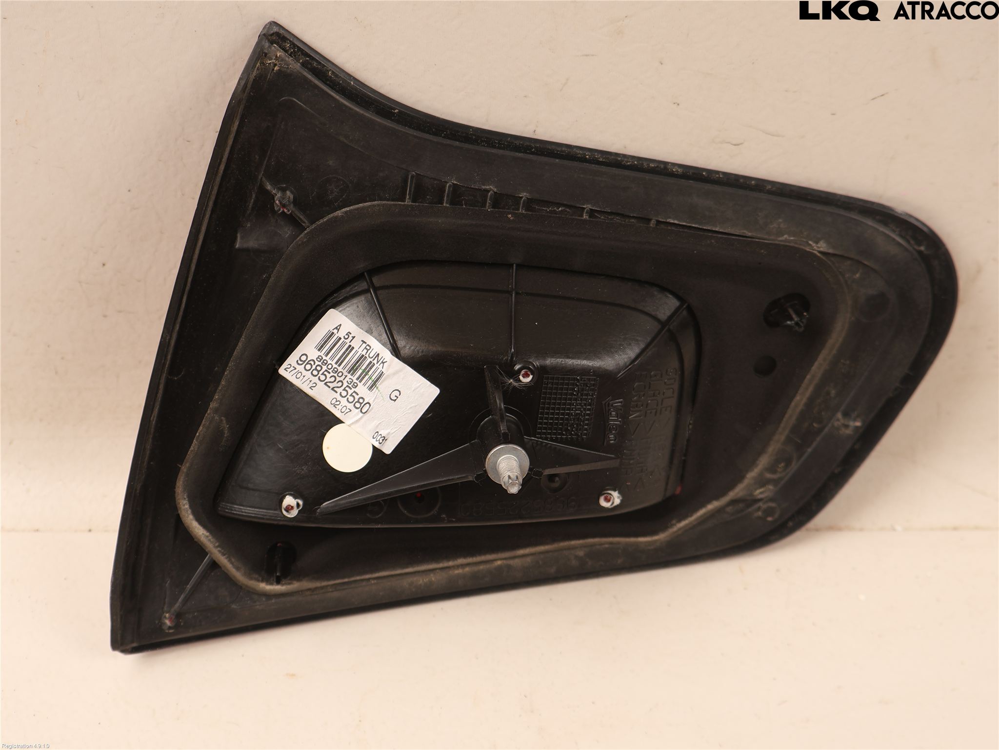 Citroen C3 10-17 Bakljus Lucka Vä