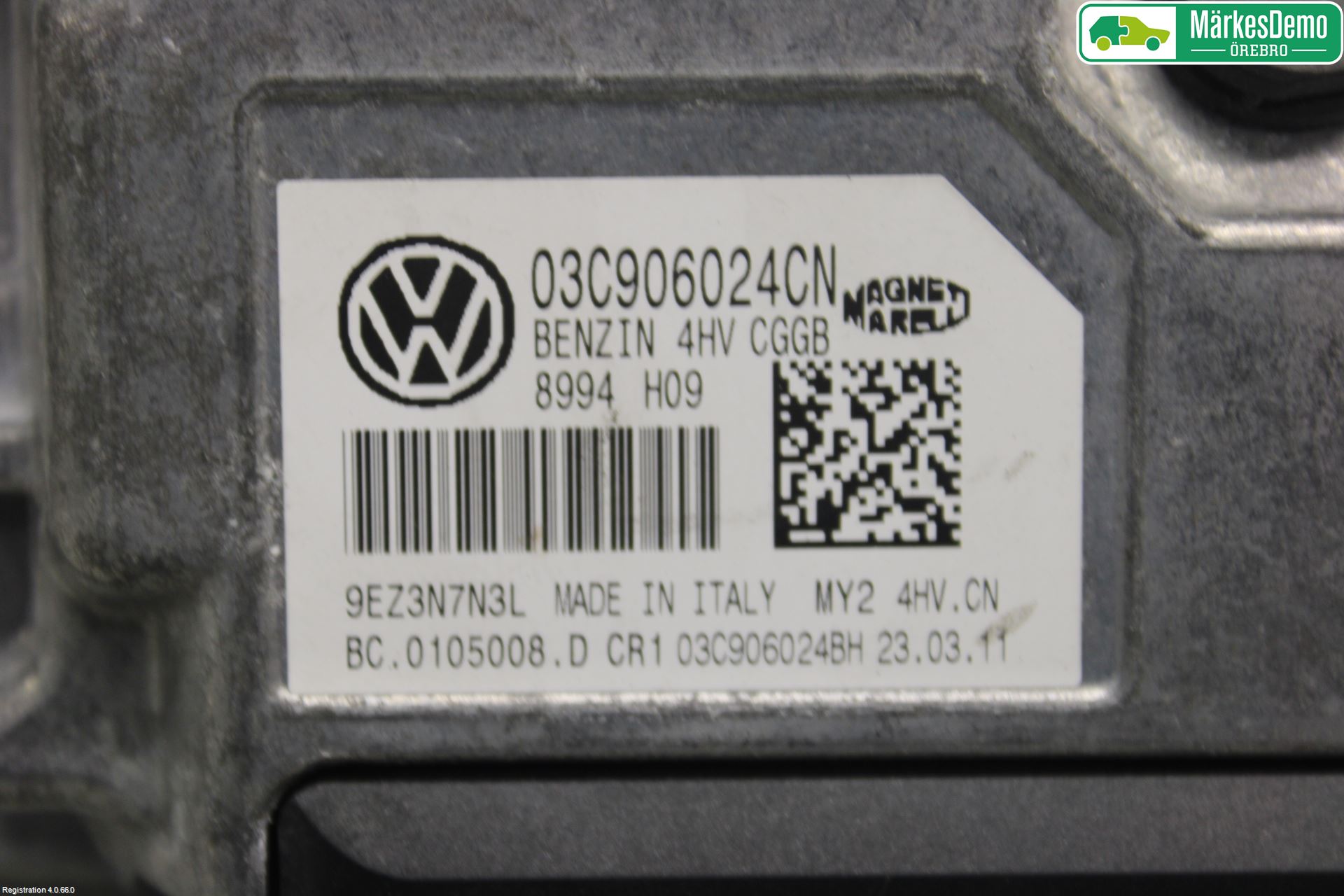 Volkswagen VW POLO 10-17 Styrenhet Insprut Bensin