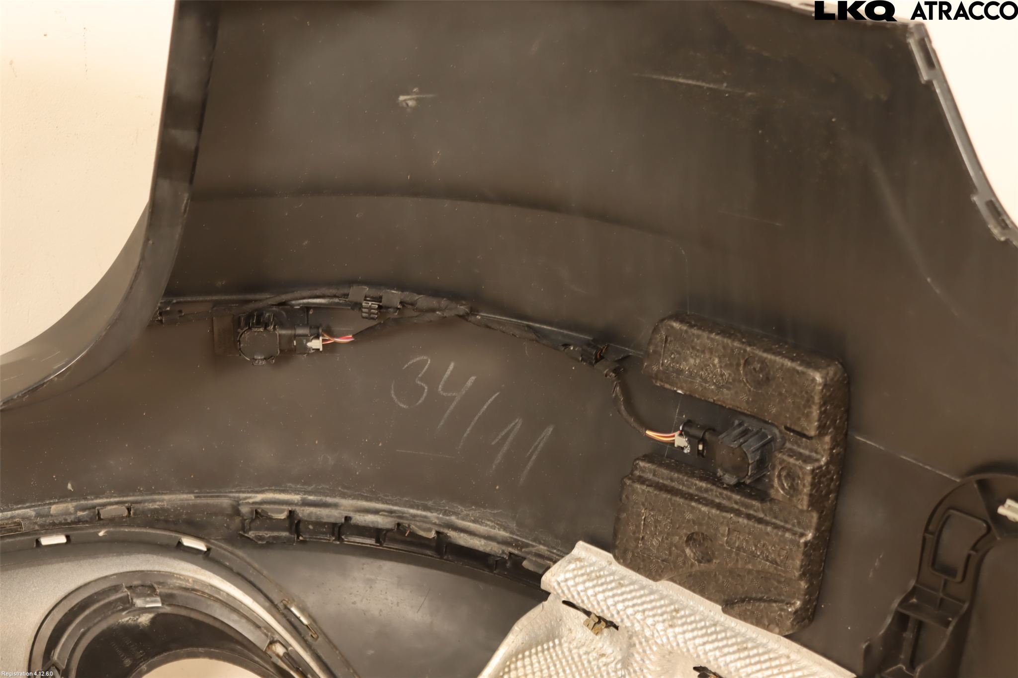 Volkswagen VW PASSAT 11-14 Stötfångarbeklädnad Bak
