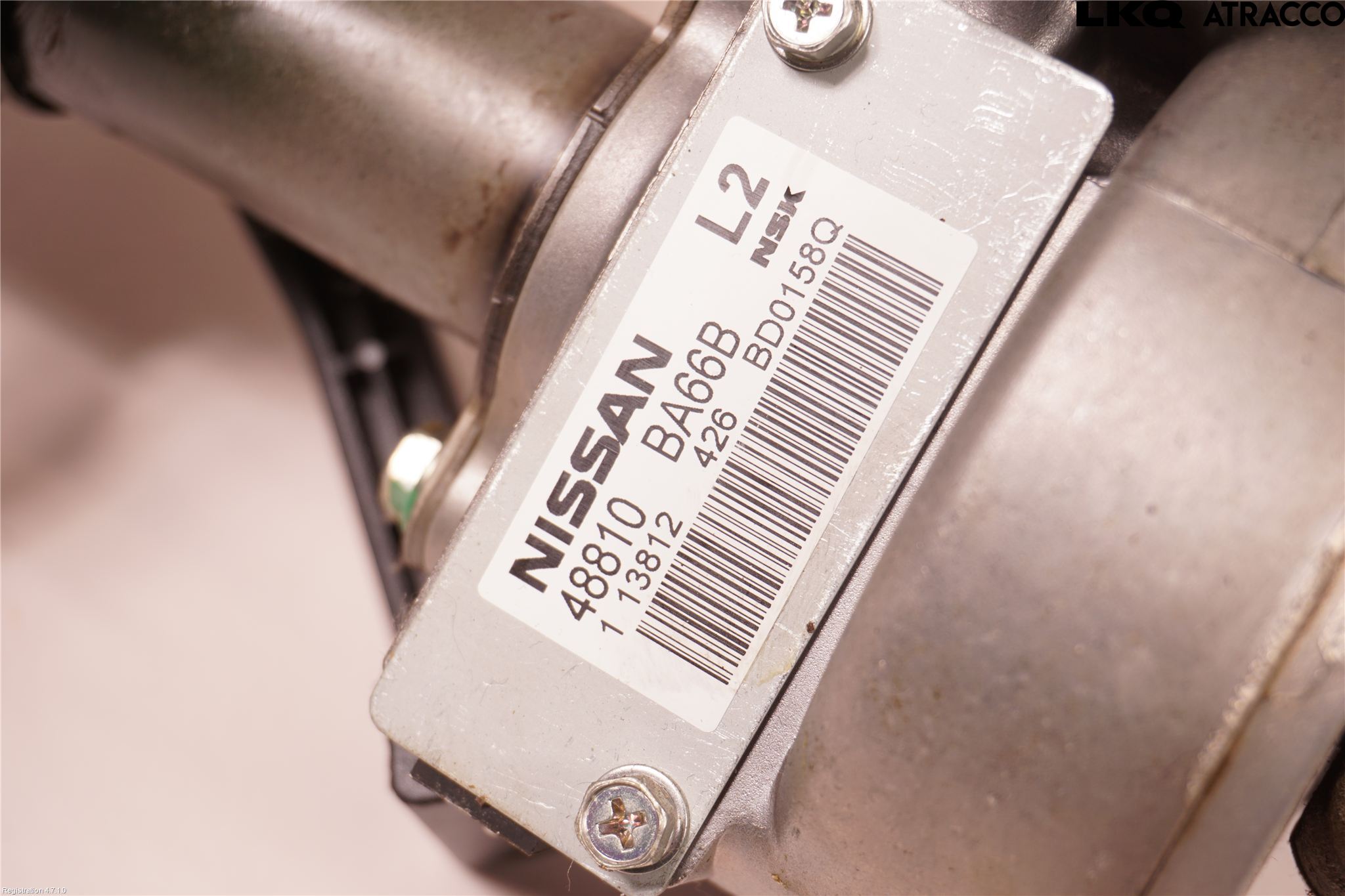 Nissan JUKE 10-14 Rattaxelagg Med Inb Servo