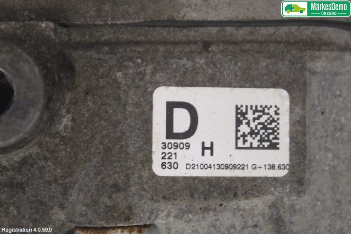 Volkswagen VW TOUAREG 7P 11-18 Bakväxel-Diff