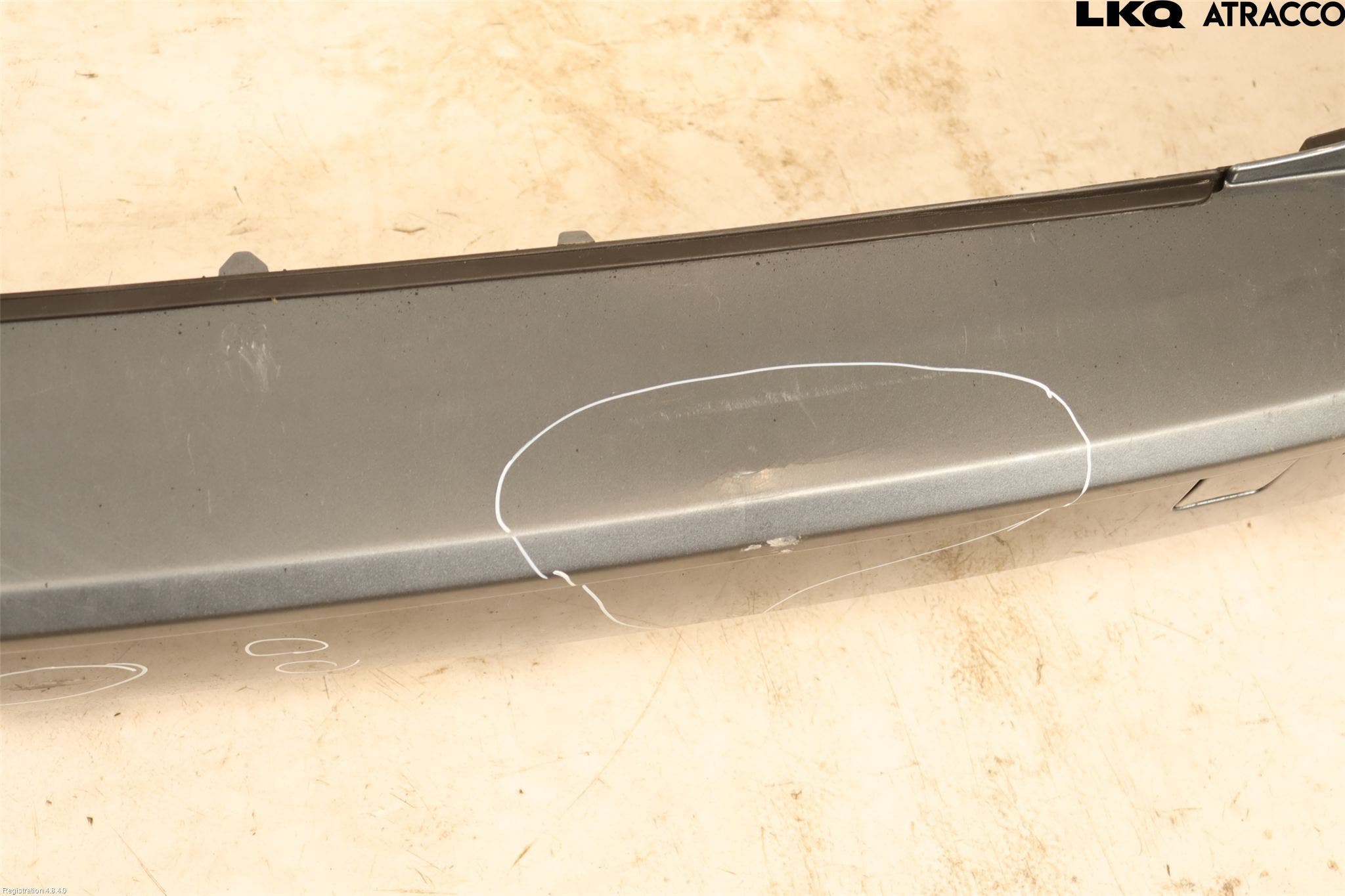 Citroen C5 08-17 Stötfångarbeklädnad Bak