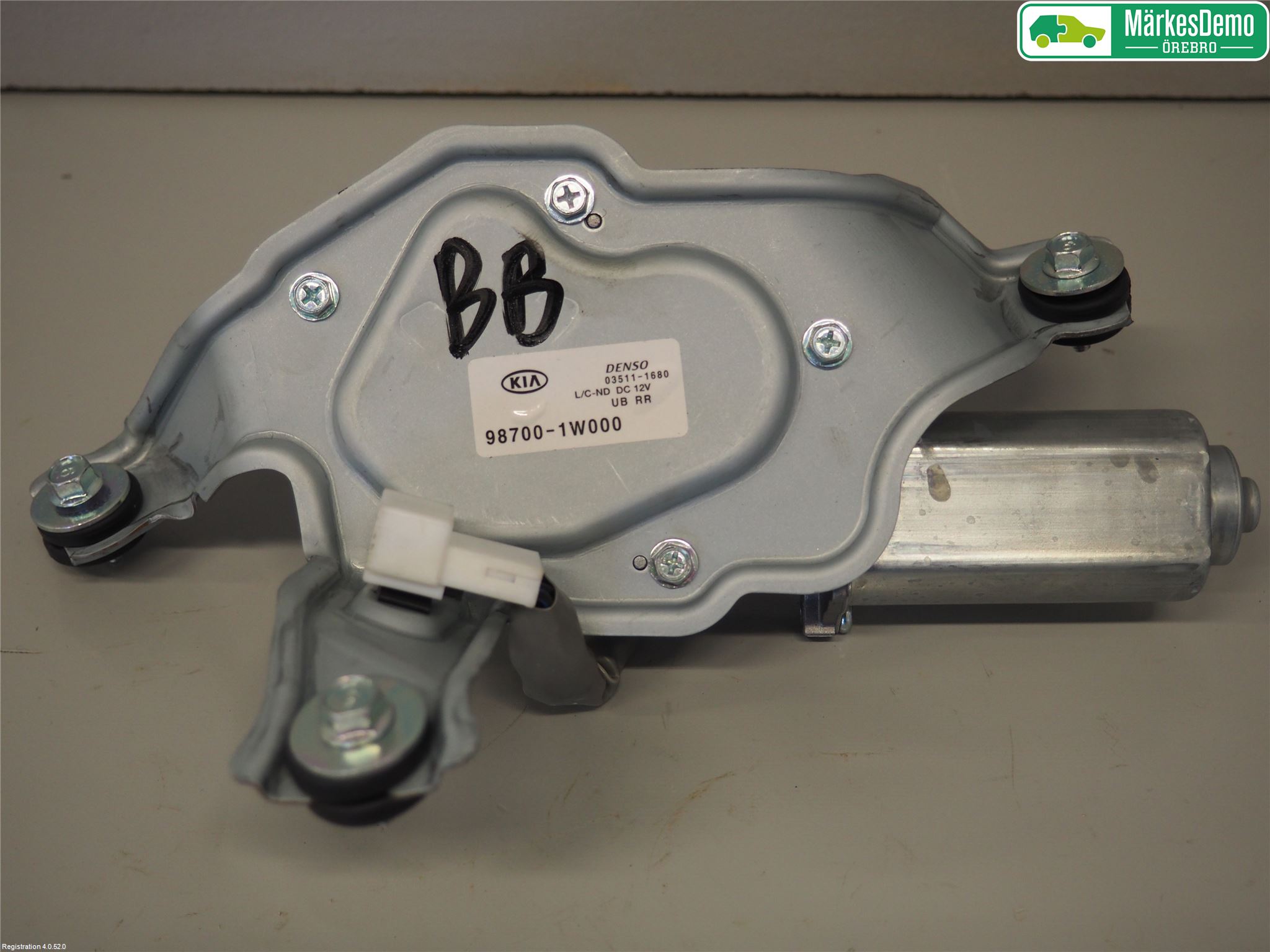 Kia RIO 12-16 Torkarmotor Baklucka