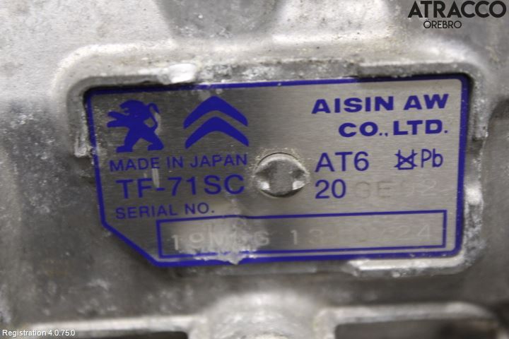 Citroen C3 AIRCROSS 18-23 Växellåda Automat