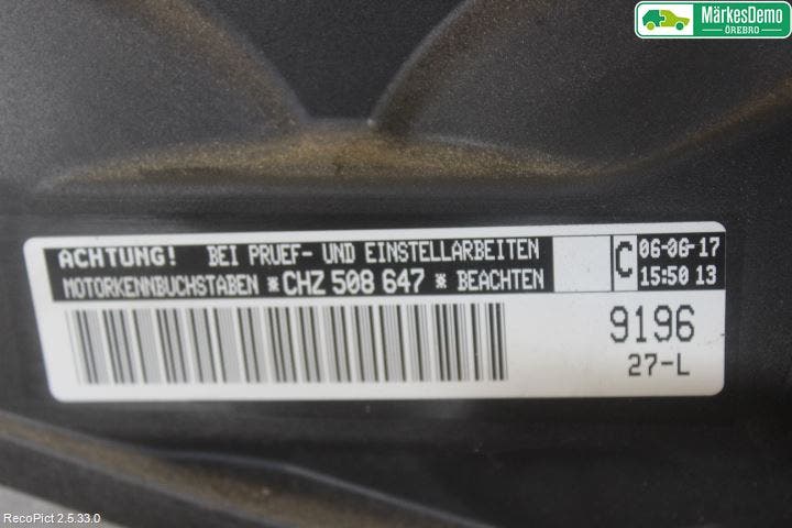 Volkswagen VW GOLF / E-GOLF VII 13-20 Motor Bensin