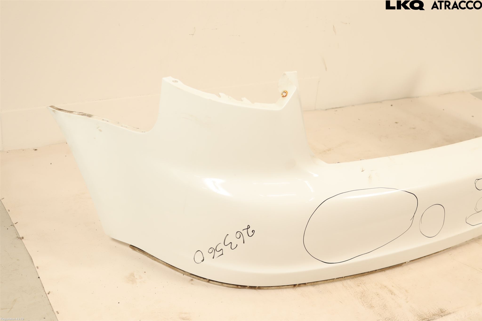 Audi A3/S3 05-13 Stötfångarbeklädnad Bak
