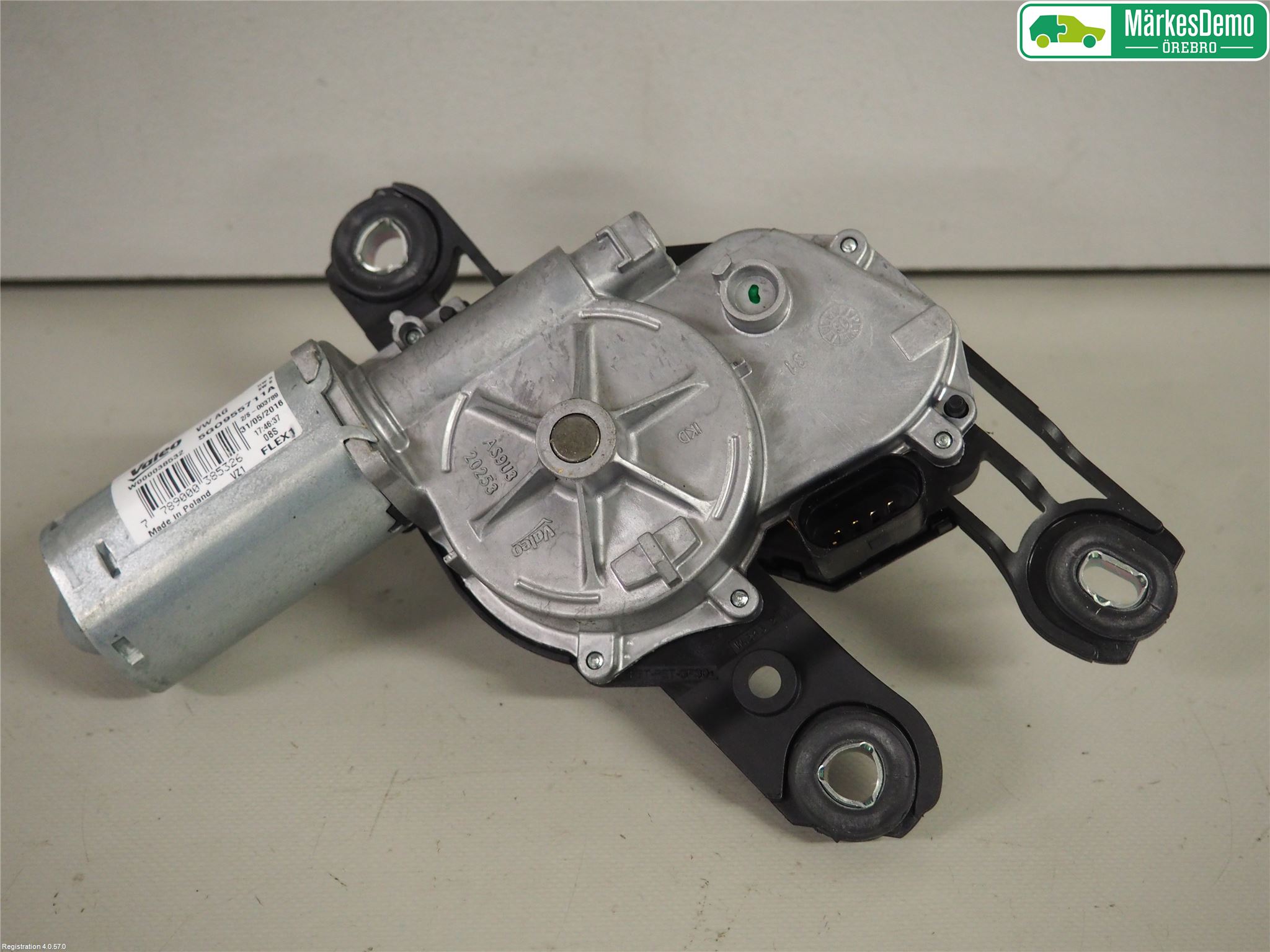 Volkswagen VW TOURAN 16- Torkarmotor Baklucka