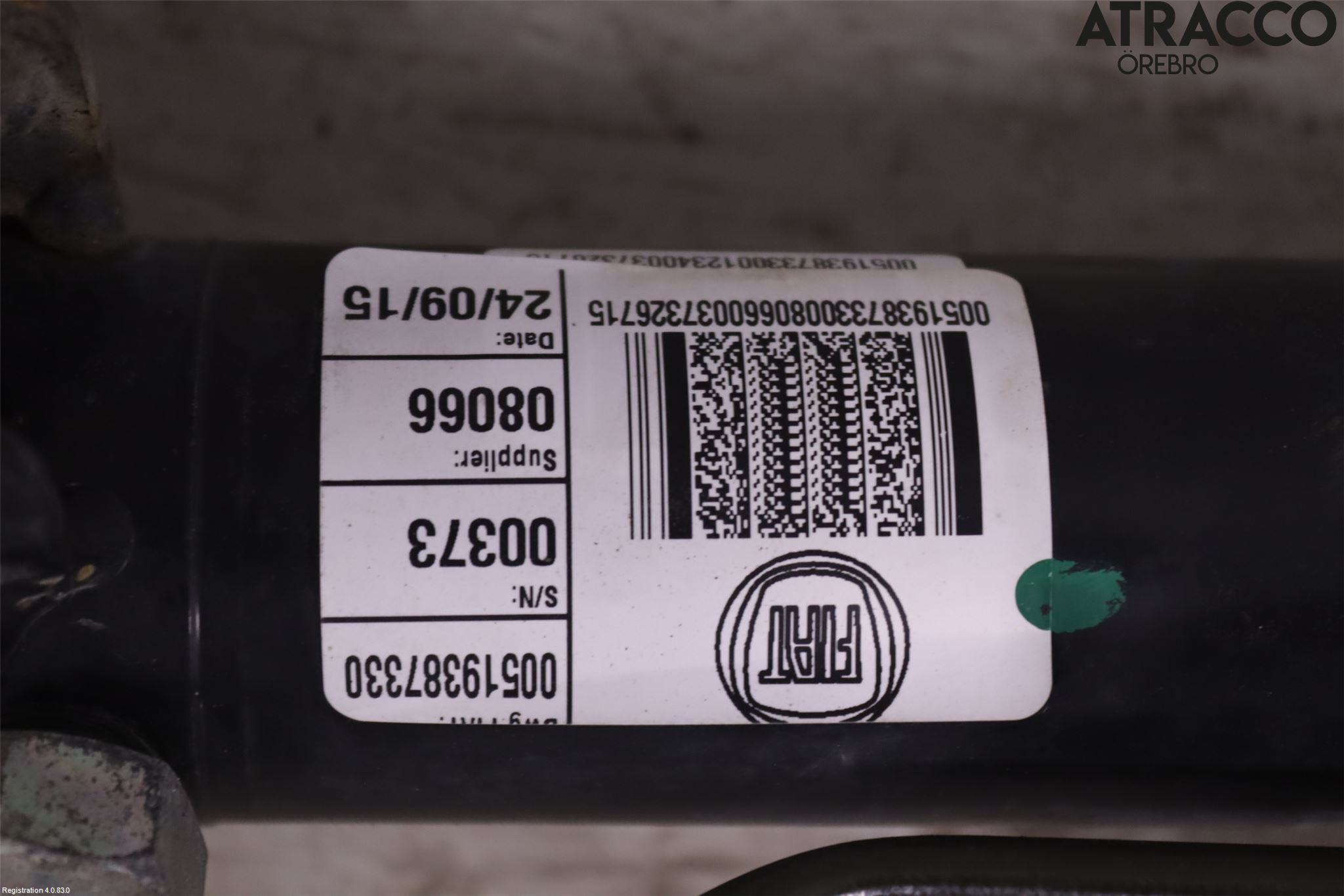 Fiat DOBLO CARGO Styrväxel Servo -Snäcka