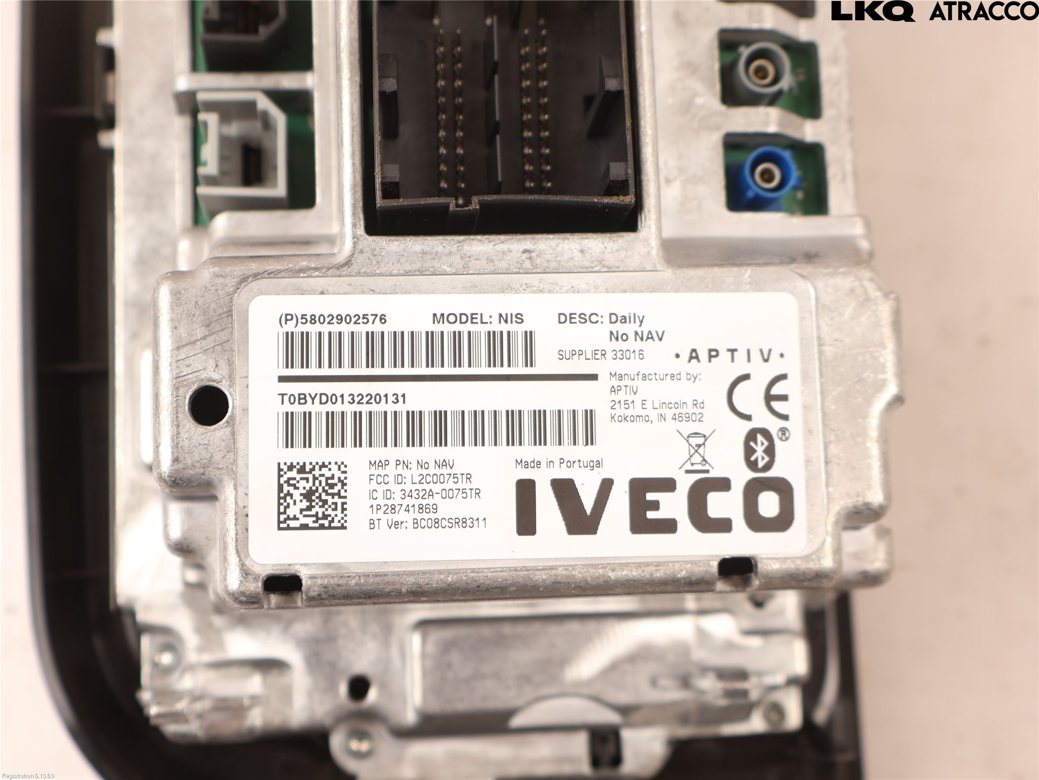 Iveco DAILY 14->> Bildskärm