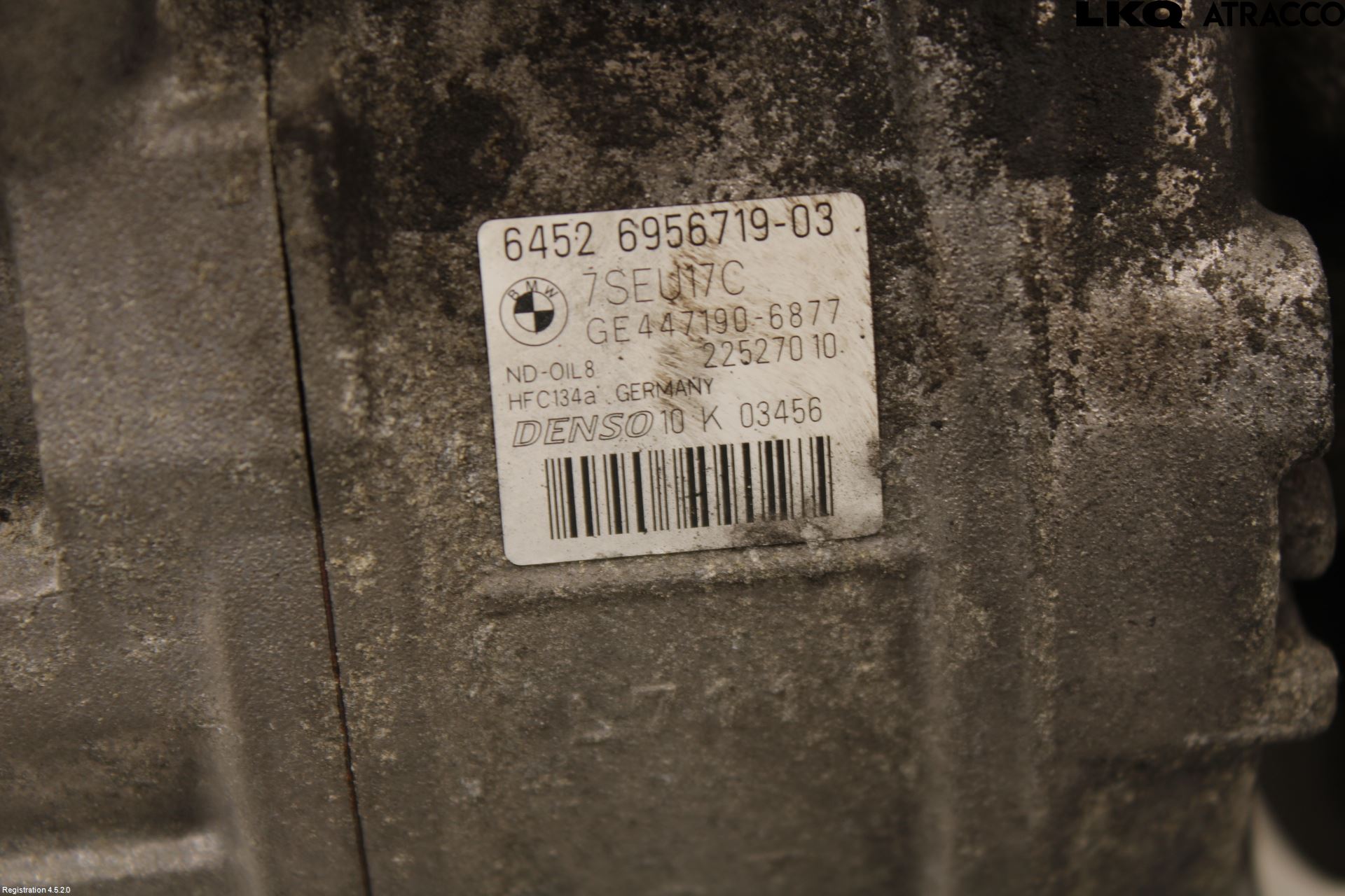 BMW 3 E90/91 SED/TOU 05-12 Ac Kompressor