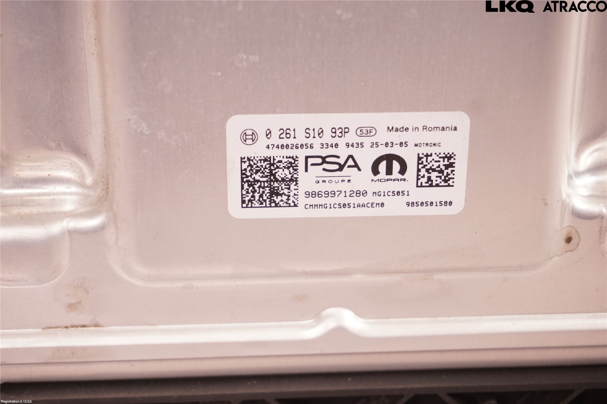 Peugeot 2008/E-2008 20- Styrenhet Insprut Bensin