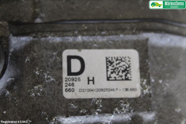 Volkswagen VW TOUAREG 7P 11-18 Bakväxel-Diff