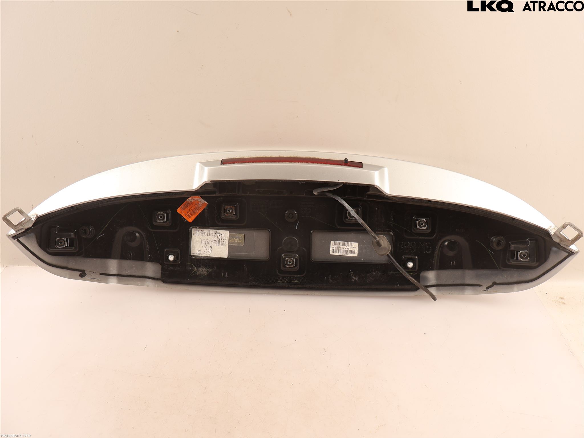 Renault CLIO IV 12-16 Spoiler Baklucka