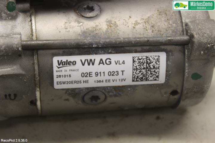 Skoda SUPERB 16-24 Startmotor Diesel