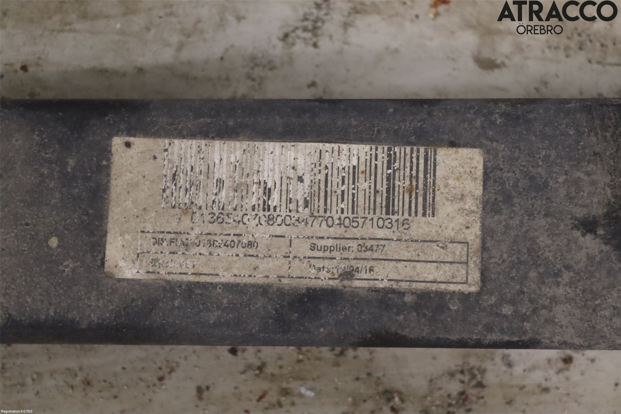 Fiat DUCATO 07-15 Fjäder Bak Blad