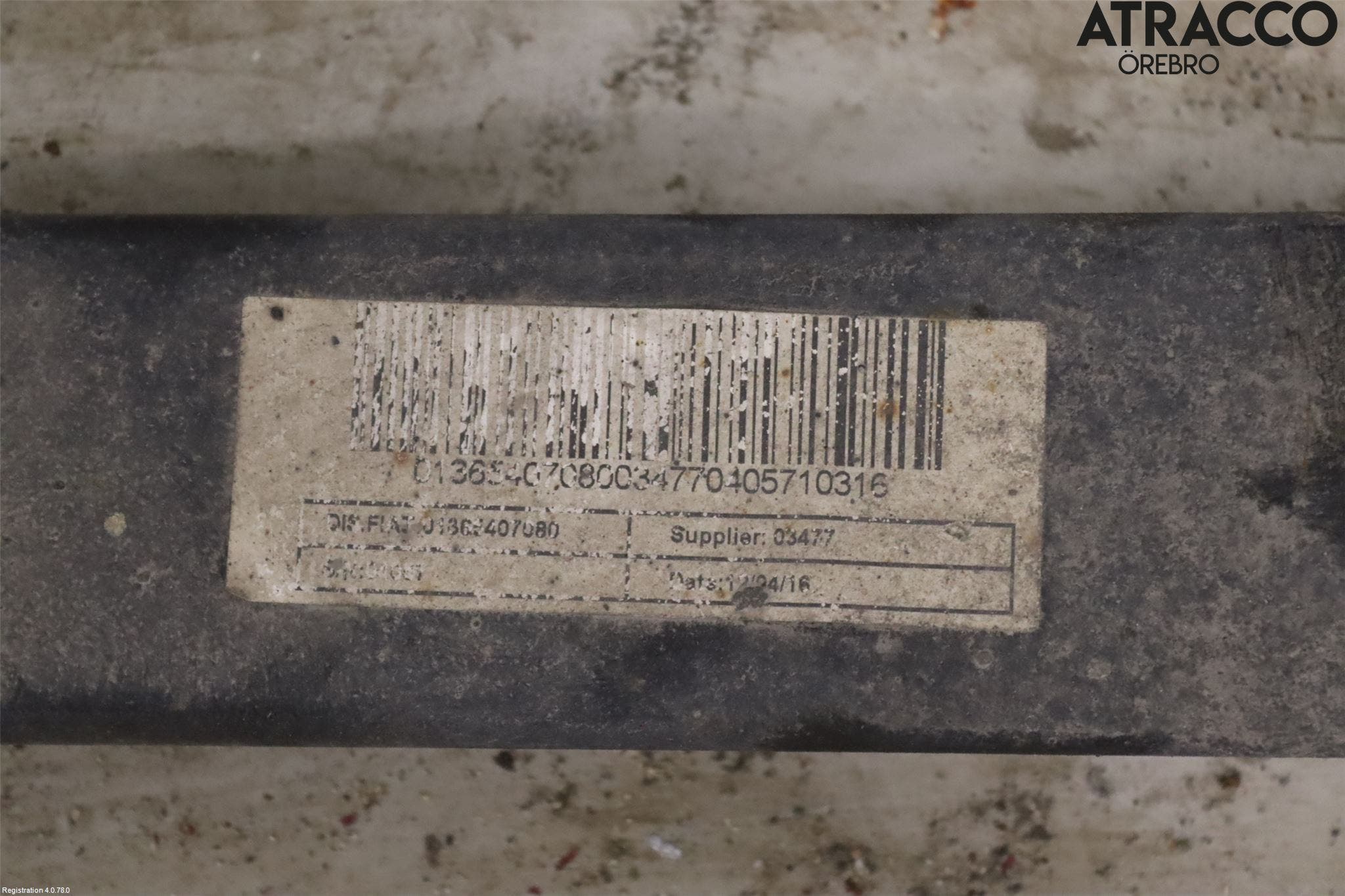 Fiat DUCATO 07-15 Fjäder Bak Blad