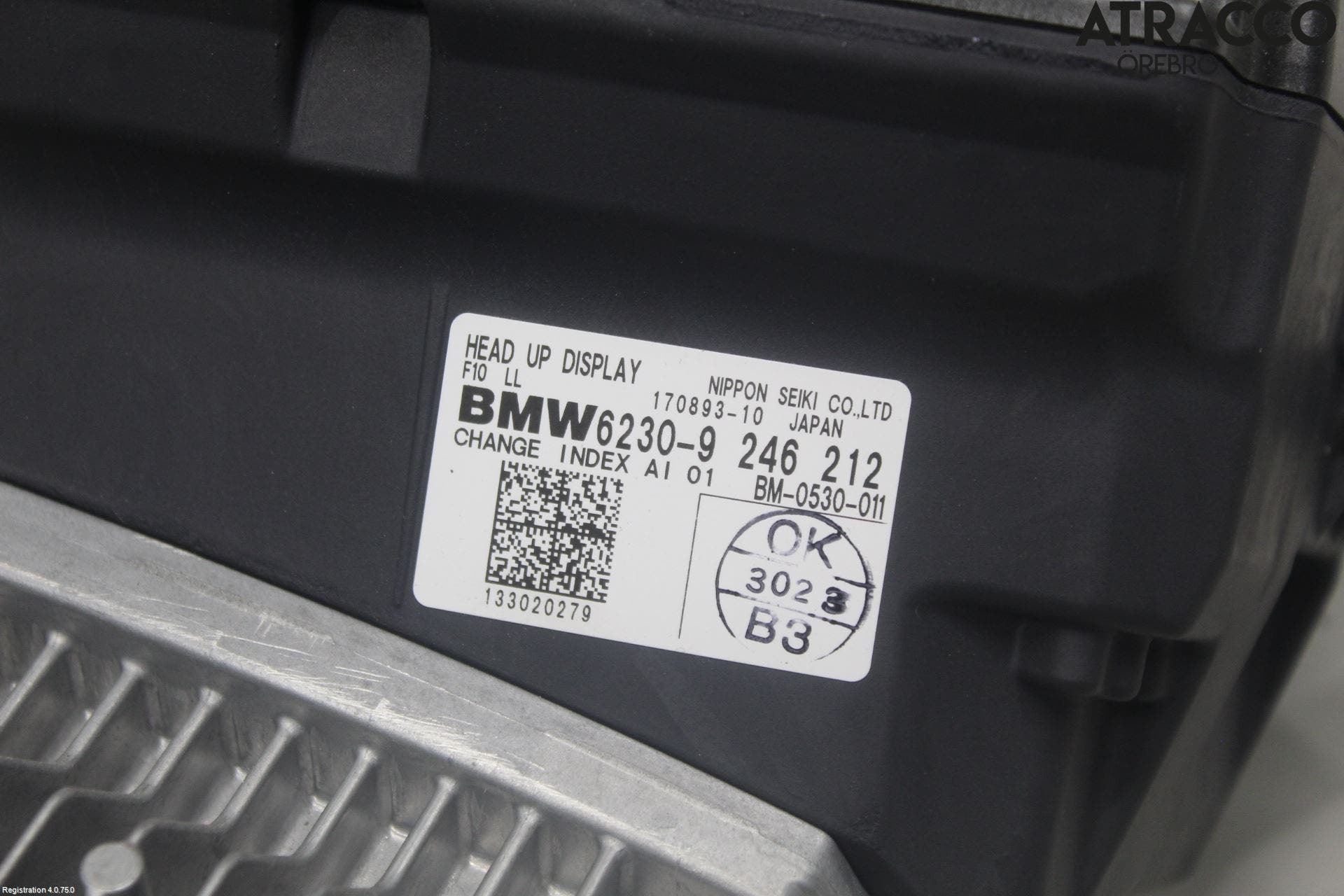 BMW 5 F10/F11/F18 09-17 Bildskärm