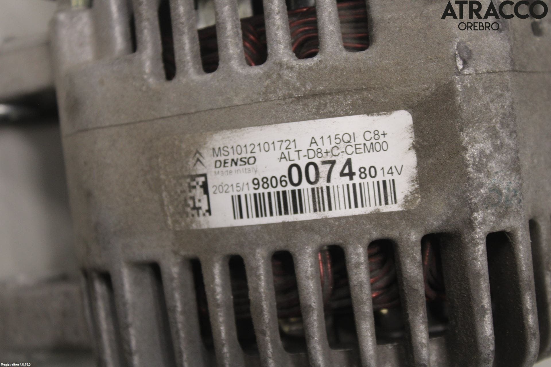 Citroen C3 10-17 Generator