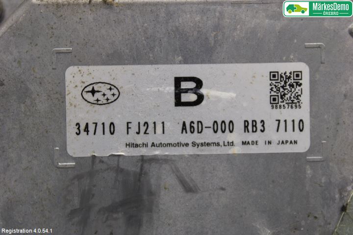 Subaru XV 12-17 Styrenhet Styrservo