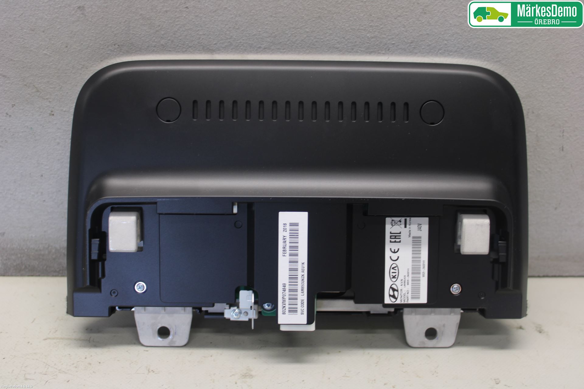 Kia STINGER 18- Bildskärm