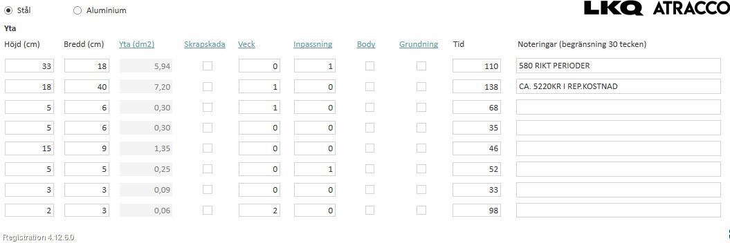 Audi A4 12-15 Dörr Fram Vänster