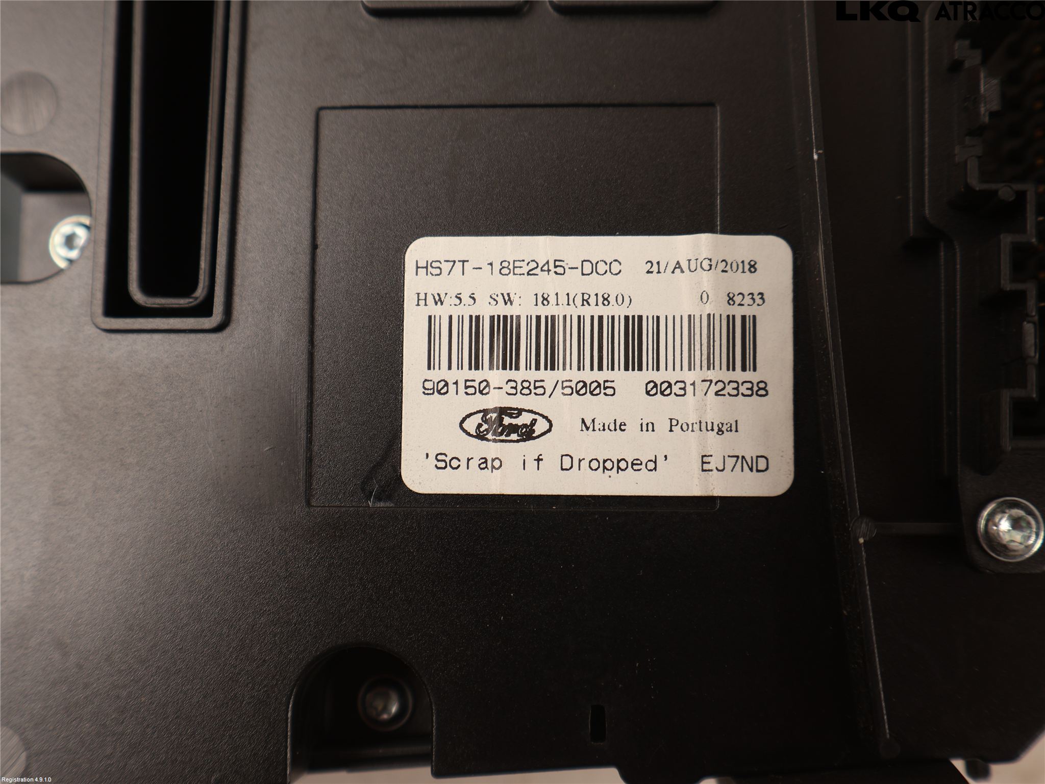 Ford MONDEO 15-22 Ac Styrenhet Ac Manöveren